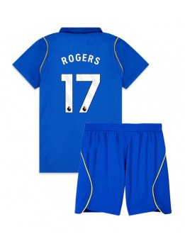 Otroški Nogometna dresi replika Chelsea Morgan Rogers #17 Domači 2026-27 Kratek rokav (+ hlače)